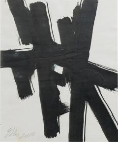 Ed Eller Contemporary American Abstract Painting Titled Bold Strokes II  - 4528791