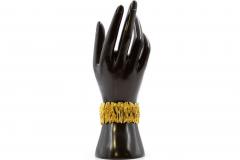 Ed Wiener Organic Modernism 14K Solid Yellow Gold Bracelet - 4504907