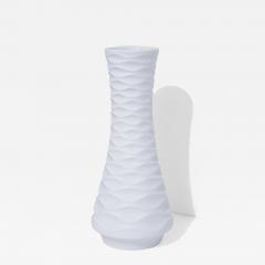 Edelstein White Porcelain OP Art Vase - 3893357