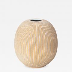 Edgar Bockman Scandinavian Modern Partial Glazed Ceramic Vase by Edgar Bockman - 627936