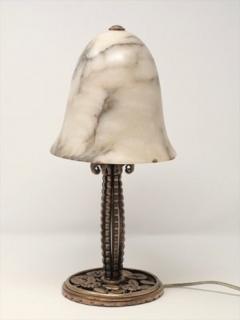 Edgar Brandt Edgar Brandt Table Lamp Signed - 1569981