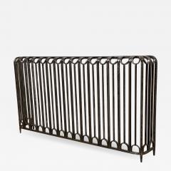 Edgar Brandt Edgard Brandt spectacular masterpiece wrought iron large console - 1923719