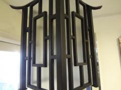 Edgar Brandt French Wrought Iron Chinese Chippendale Style Pagoda Lantern - 3938448