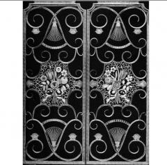 Edgar Brandt Wrought Iron Gate After Edgar Brandt - 3951130