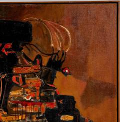 Edgar Louis Ewing The Tempest Large Abstract Oil on Canvas by Edgar Ewing - 4633269