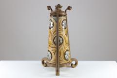 Edith Lupton Stoneware Brass Table Lamp by Edith Lupton - 4182875