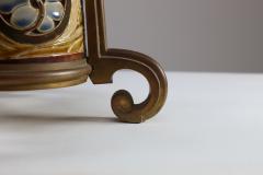 Edith Lupton Stoneware Brass Table Lamp by Edith Lupton - 4182878