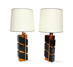 Edith Norton Unique Pair of Modernist Table Lamps by Edith Norton - 1128991