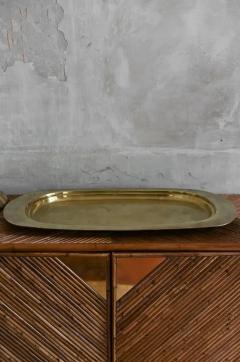 Edizioni Molto Brass Fish Serving Tray Molto Editions 1970s - 3999373