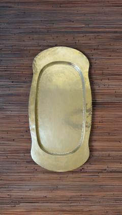 Edizioni Molto Large Brass trays Molto Editions  - 4437537