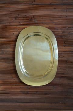 Edizioni Molto Large Brass trays Molto Editions  - 4437541
