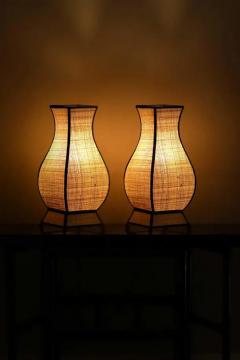 Edizioni Molto Pagoda Lamp in straw Molto Editions small size  - 3998763