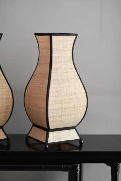 Edizioni Molto Pagoda Lamp in straw Molto Editions small size  - 3998767