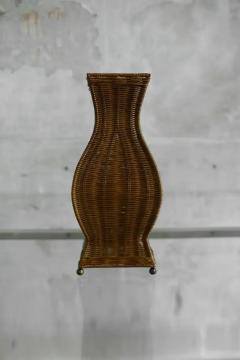 Edizioni Molto Pagoda lamp in hand woven rattan Molto Editions - 3999042