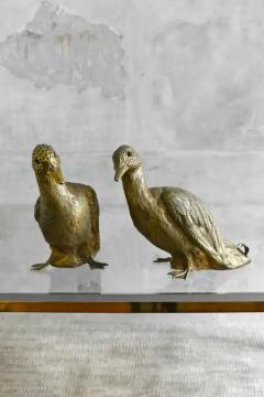 Edizioni Molto Pair Of Brass Ducks Molto Editions 1970s - 3999138