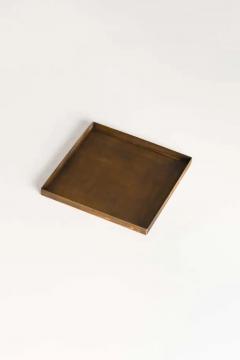 Edizioni Molto Trays in burnished brass Molto Editions - 3843314