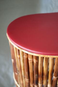 Edizioni Molto Wicker and Bamboo Bar Cabinet Molto Editions - 4712194