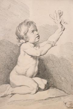 Edm Bouchardon 18th Century Antique Engraving by Edm Bouchardon - 2958599