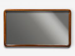 Edmond J Spence Large Wall Mirror Walnut Sweden 1950s - 4601773