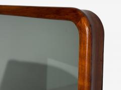 Edmond J Spence Large Wall Mirror Walnut Sweden 1950s - 4601774