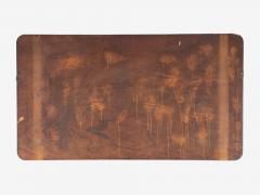 Edmond J Spence Large Wall Mirror Walnut Sweden 1950s - 4601780