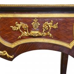 Edmond Poteau Louis XV style gilt bronze mounted writing desk by Poteau - 1516367