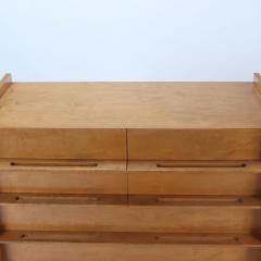 Edmond Spence A mid century modern Edmund J Spence tall birch Coronation dresser chest c 1970 - 3139945