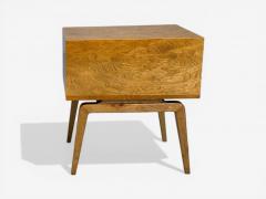 Edmond Spence Edmond J Spence Dresser and Nightstands Burled Maple Bentwood Sweden 1960s - 4563688