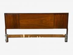 Edmond Spence Edmond J Spence King Size Headboard Walnut Sweden 1950s - 4600499
