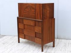 Edmond Spence Edmond J Spence Mid Century Modern Walnut Highboy Dresser - 1110250