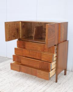 Edmond Spence Edmond J Spence Mid Century Modern Walnut Highboy Dresser - 1110254