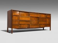 Edmond Spence Edmond J Spence Sculptural Dresser Walnut Sweden 1950s - 4601012