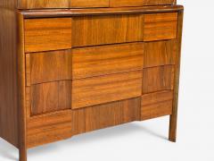 Edmond Spence Edmond J Spence Sculptural Highboy Walnut Sweden 1950s - 4599186