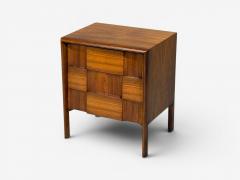 Edmond Spence Edmond J Spence Sculptural Nightstands Walnut Sweden 1950s - 4598574
