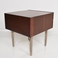 Edmond Spence Edmond J Spence Two Drawer Tall Taper Leg Nightstand in Cedar 1950s MEXICO - 2113770