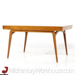 Edmond Spence Edmond Spence Mid Century Birch Expanding Dining Table with 2 Leaves - 3684267