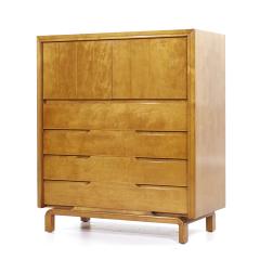 Edmond Spence Edmond Spence Mid Century Swedish Birch Highboy Dresser - 3836607