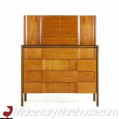 Edmond Spence Edmond Spence Mid Century Swedish Walnut Highboy Dresser - 3684254