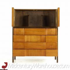 Edmond Spence Edmond Spence Mid Century Swedish Walnut Highboy Dresser - 3684258