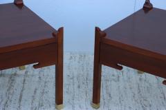 Edmond Spence Edmond Spence Single Drawer Walnut End Tables - 2780081