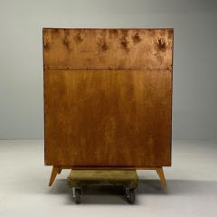 Edmond Spence Edmund J Spence Swedish Mid Century Modern Wave Highboy Maple Sweden 1950s - 3719525