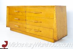 Edmond Spence Mid Century Maple 6 Drawer Lowboy Dresser - 2361675
