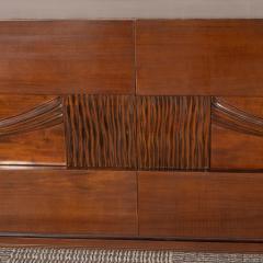 Edmond Spence Mid Century Modern Sculptural Walnut Chest w Carved Detailing by Edmond Spence - 1508056