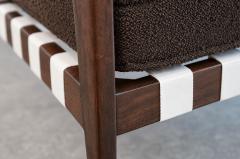 Edmond Spence Walnut Lounge Chairs by Edmond J Spence C 1950s - 4794209