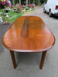 Edmond Spence Wonderful Edmond J Spence Walnut Oval Dining Table Mid Century Modern - 2707519