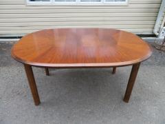 Edmond Spence Wonderful Edmond J Spence Walnut Oval Dining Table Mid Century Modern - 2707527