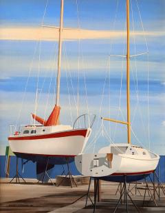 Edmund D Lewandowski Sail Boats - 456088