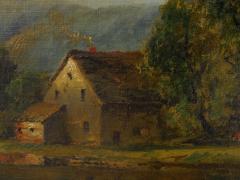 Edmund Darch Lewis Large Painting of River Landscape by Edmund Darch Lewis American 1835 1910  - 1072846