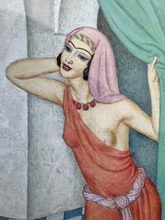 Edmund Dulac Seductive Women of the Bible Original Artwork - 4578001