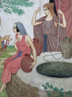 Edmund Dulac Wisdom is Better than Rubies The Book of Proverbs Original art for sale - 4705001